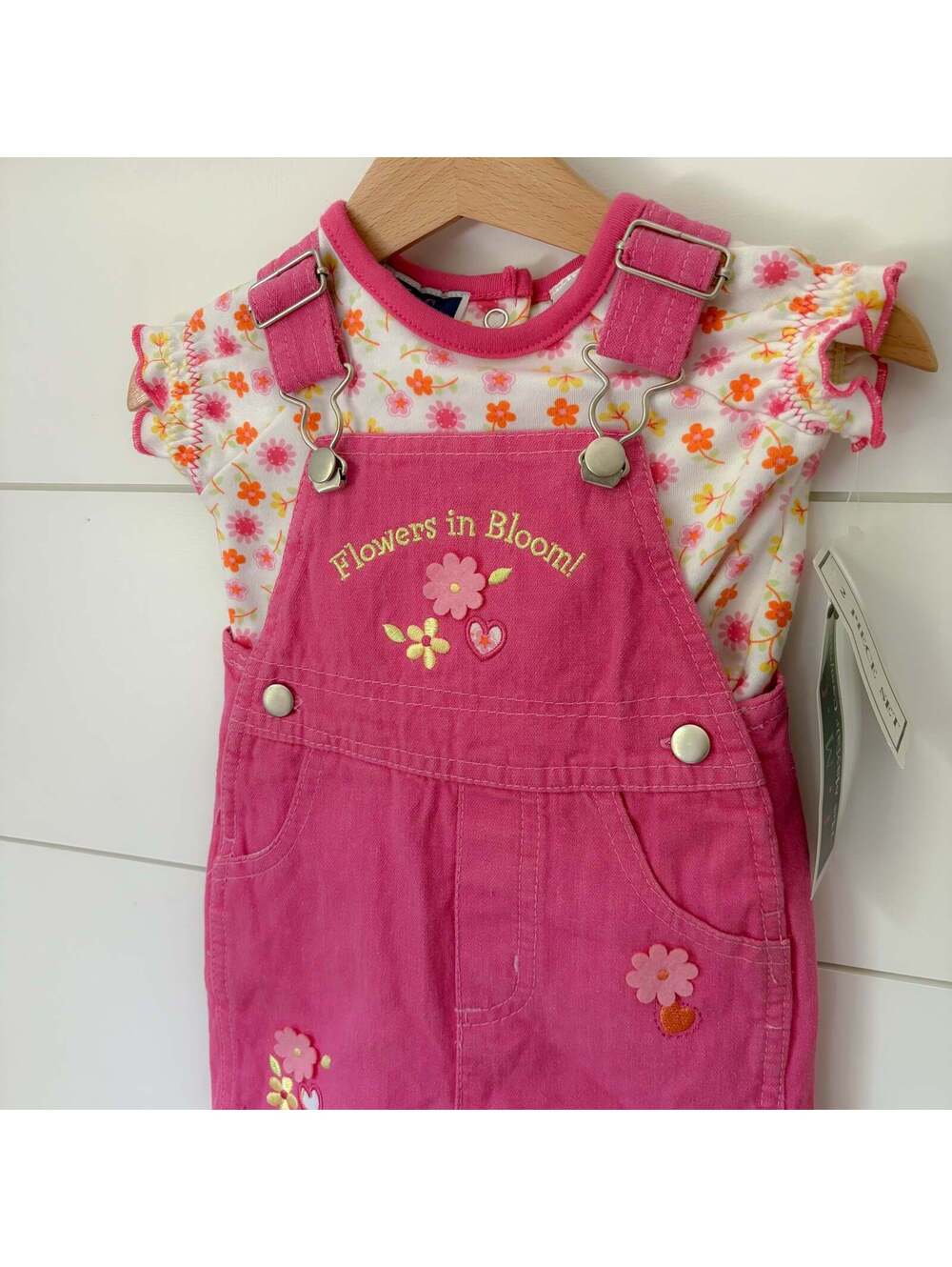 vintage mayfair co floral overall set